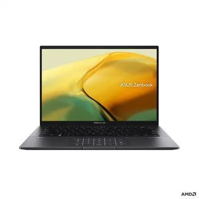 Asus ZenBook laptop 14" WQ+ R7-7730U 16GB 1TB Radeon W11 fekete Asus ZenBook 14 : UM3402YA-KM454W fotó