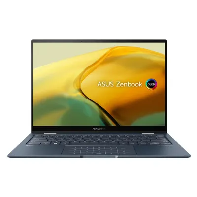 Asus ZenBook laptop 14" WQXGA i5-1340P 16GB 512GB IrisXe W11 kék Asus ZenBook Flip 14 : UP3404VA-KN045W fotó