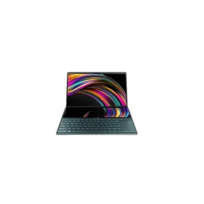 ASUS laptop 14" FHD i7-10510U 16GB 1TB SSD MX250-2GB Win10 kék ASUS ZenBook Duo : UX481FL-BM039T fotó