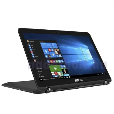 Asus laptop 15.6" Touch FHD i7-7500U 16GB 512 SSD GTx-940M-2GB FLIP Win10 csokoládé fekete : UX560UQ-FZ071T fotó