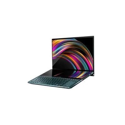 ASUS laptop 15,6" UHD i9-9980HK 32GB 1TB SSD RTX-2060-6GB Win10 Pro kék ASUS ZenBook Pro Duo : UX581GV-H2001R fotó