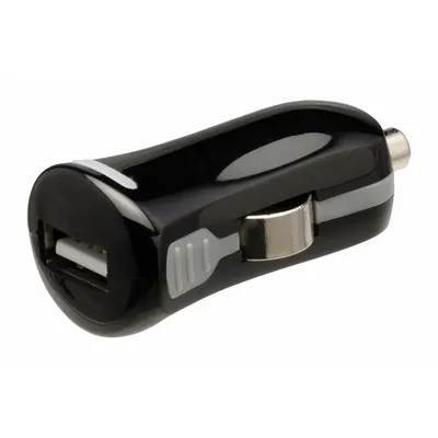 USB autós töltő: 2,1 A, USB A aljzat – 12 V-os szivargyújtó-csatlakozó, fekete : VLMP11950B fotó