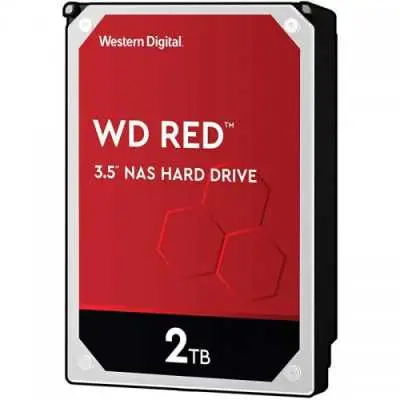 2TB 3,5" HDD SATA3 5400RPM 256MB Western Digital RED winchester 3 év : WD20EFAX fotó