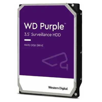 2TB 3,5" HDD SATA3 Western Digital Purple Surveillance Lila : WD23PURZ fotó