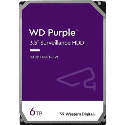 6TB 3,5" HDD SATA3 5400rpm 128MB WD Purple : WD62PURZ fotó