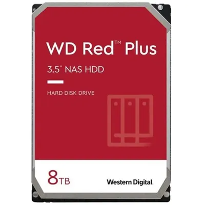 8TB 3,5" HDD SATA3 7200rpm 256MB WD Red Plus (CMR) : WD80EFBX fotó
