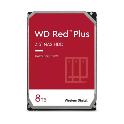 8TB 3,5" HDD SATA3 Western Digital Red Plus : WD80EFZZ fotó