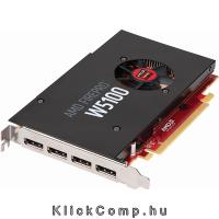 VGA AMD FirePro W5100 4GB GDDR5 4-DP PCIe 3.0 videokártya : 100-505974