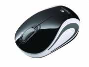 Vezetéknélküli rádiós notebook egér Logitech M187 wireless mouse feket : 910-002731