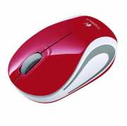 Vezetéknélküli rádiós notebook egér Logitech M187 wireless mouse piros : 910-002732