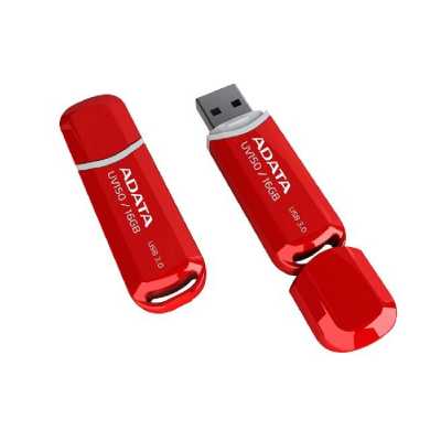 16GB Pendrive USB3.0 piros Adata UV150 : AUV150-16G-RRD