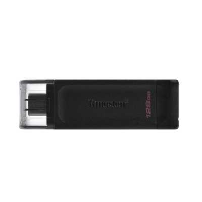 128GB Pendrive USB3.1 fekete Kingston DataTraveler 70 : DT70_128GB