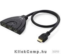 HDMI Video Switch, 3 Port Delock : EQUIP-332703