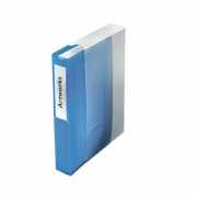 CD/DVD-mappa műanyag tokkal 48 db-os áttetsző kék : ESSELTE-67083