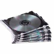 CD-tok vékony 1 lemez átlátszó : FELLOWES-98316