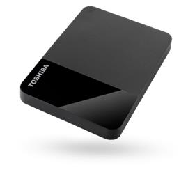 1TB Külső HDD 2.5 USB3.0 Toshiba Canvio Ready Fekete : HDTP310EK3AA