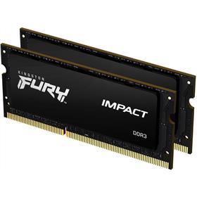 8GB notebook memória DDR3L 1600MHz 1.35V Kingston FURY Impact : KF316LS9IB_8