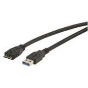 USB 3.0 összekötő kábel A/micro B, 1.8m : KKTU3102B