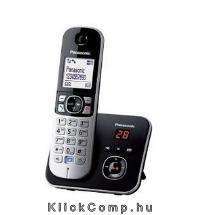 Panasonic DECT telefon kihang. üzenetrögzítős hívóazonosítós fekete, f : KX-TG6821PDB