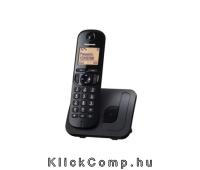 Panasonic DECT telefon hívóazonosítós fekete : KX-TGC210PDB