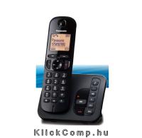 Panasonic DECT telefon hívóazonosítós üzentrögzítős fekete : KX-TGC220PDB