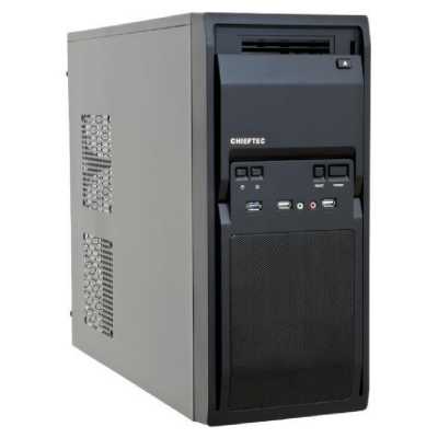 Számítógépház MicroATX ház CHIEFTEC táp nélküli fekete : LG-01B-OP