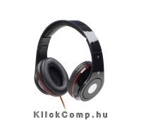 A4-Tech-Gembird fekete headset : MHS-DTW-BK