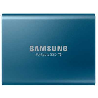 500GB külső SSD USB 3.1 kék T5 Samsung MU-PA500B/EU : MU-PA500B_EU