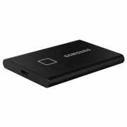 500GB külső SSD USB3.2 fekete ujjlenyomatolvasós Samsung T7 Touch : MU-PC500K_WW