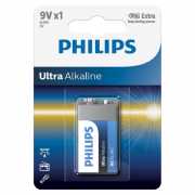 Elem Philips ultra alkáli 9V 6LR61 1db : PH-UA-9V-B2
