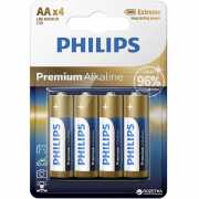 Elem Philips AA ceruza ultra alkáli LR03 1,5V 4db/BL 1darab : PH-UA-AA-B4