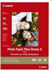Canon Glossy Photo Paper Plus II A4 20 lap 260g : PP201A4