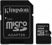 Memória-kártya 32GB SD micro Kingston Canvas Select 80R adapterrel : SDCS_32GB