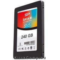 240GB SSD SATA3 Silicon Power S55 : SP240GBSS3S55S25