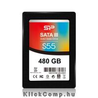 480GB SSD SATA3 Silicon Power S55 : SP480GBSS3S55S25