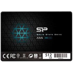Akció 512GB SSD SATAIII Silicon Power -Ace - A55 : SP512GBSS3A55S25 fotó