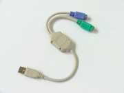 1 USB=>PS2*2 átalakító : UB75
