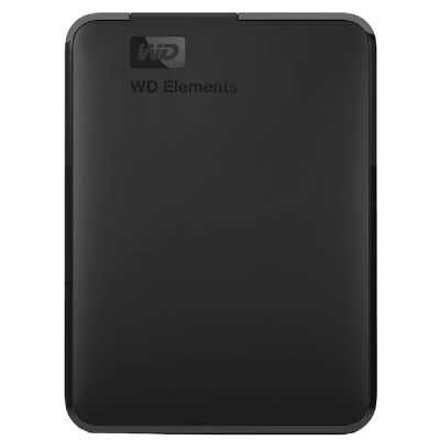 1TB külső HDD 2,5 USB3.0 Western Digital Elements Fekete : WDBUZG0010BBK-WESN