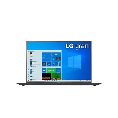 LG Gram laptop 16" WQXGA i7-1165G7 16GB 512GB IrisXe W10 fekete LG Gram 16 : 16Z90P-G.AA75H fotó