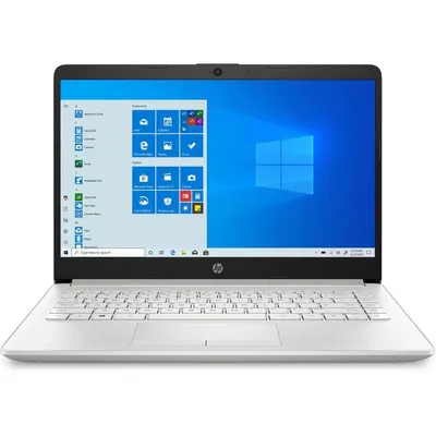 HP laptop 14" FHD R3-3250U 4GB 256GB Radeon W10 ezüst HP 14-dk1007nh : 208A3EA fotó