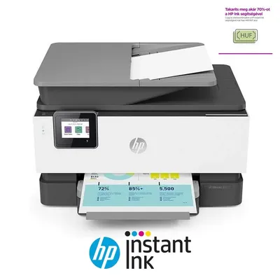 HP OfficeJet Pro 9012E All-in-One multifunkciós tintasugaras Instant Ink ready nyomtató : 22A55B fotó