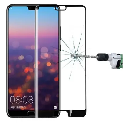 Képernyővédő üveglap 3D teljes előlapos Huawei P20 : 3D-GLASS-P20 fotó