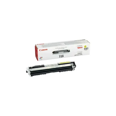 Toner Canon CRG-729Y sárga : 4367B002 fotó