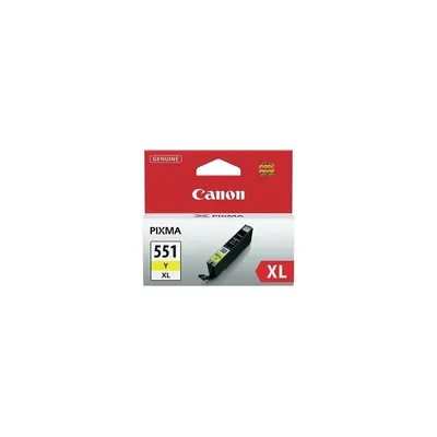 Canon tintapatron CLI-551 sárga XL : 6446B001 fotó