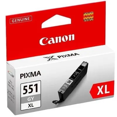 Canon CLI-551 Gray XL tintapatron : 6447B001 fotó