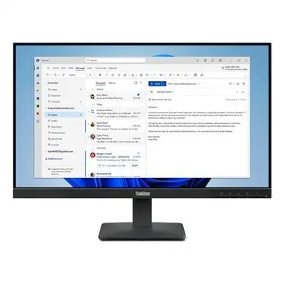 Lenovo monitor 23,8" 1920x1080 HDMI 100Hz : 64B5KAT1EU fotó
