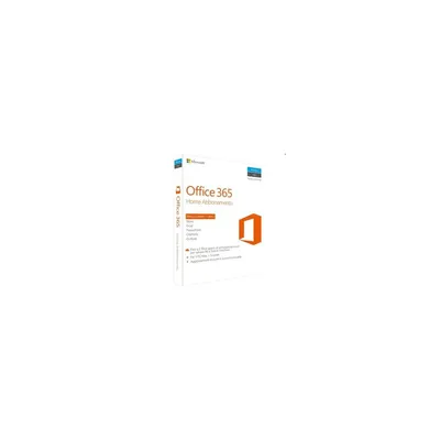 Microsoft Office 365 Otthoni verzió P2 ENG 5 Felhasználó 1 év dobozos irodai programcsomag szoftver : 6GQ-00684 fotó