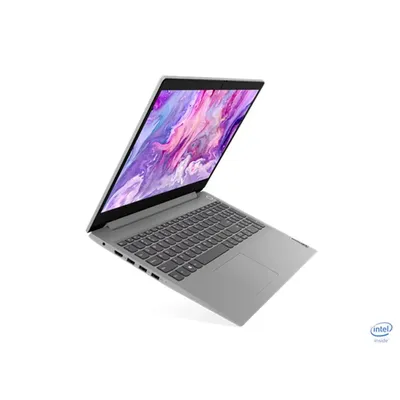 Lenovo IdeaPad laptop 15,6" FHD 6405U 4GB 128GB UHD W10 szürke Lenovo IdeaPad 3 : 81WB00NXHV fotó