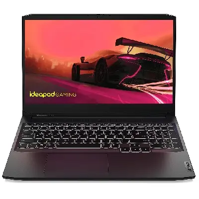 Lenovo IdeaPad laptop 15,6" FHD R5-5600H 16GB 512GB RTX3050 NOOS fekete Lenovo IdeaPad Gaming 3 : 82K2007WHV fotó