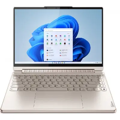 Lenovo Yoga laptop 14" 2,8K i7-1280P 16GB 512GB IrisXe W11 barna Lenovo Yoga 9 : 82LU008UHV fotó